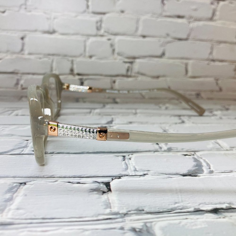 Michael Kors Women Rectangle Gray Eyeglasses Glasses Frames NWOT - Picture 3 of 12